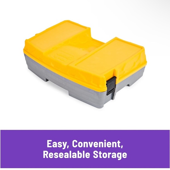 NWT Kinetic Sand Construction Site Folding Sandbox with Toy Truck - Picture 9 of 12